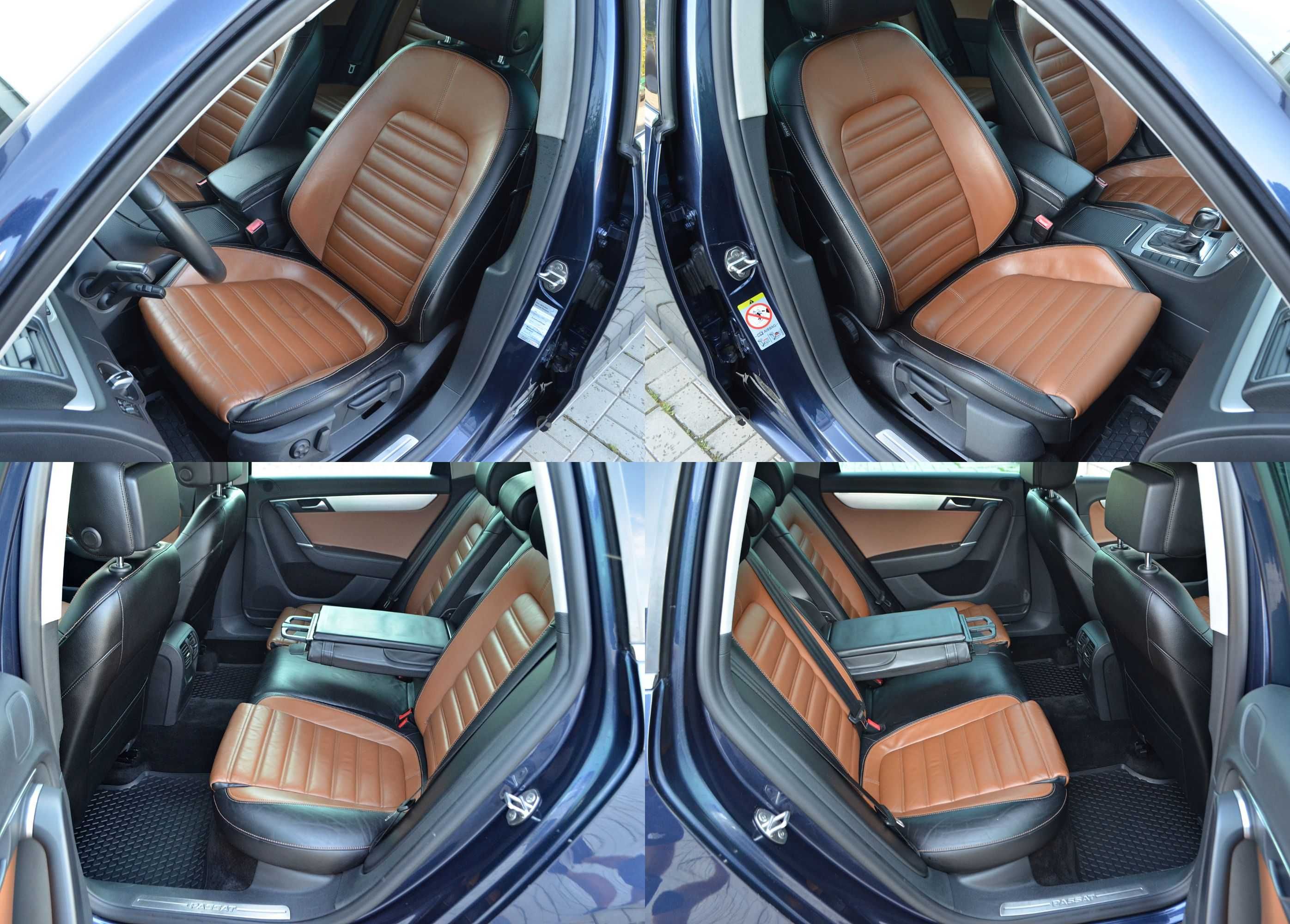VW Passat B7 2.0tdi 140cp Cutie Autom DSG Navy Clima Noua Camera Piele