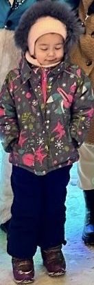 Зимний комбинезон на девочку