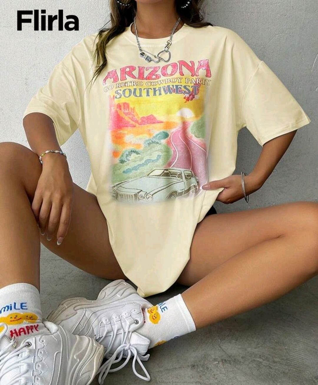 Дамски тениски oversize