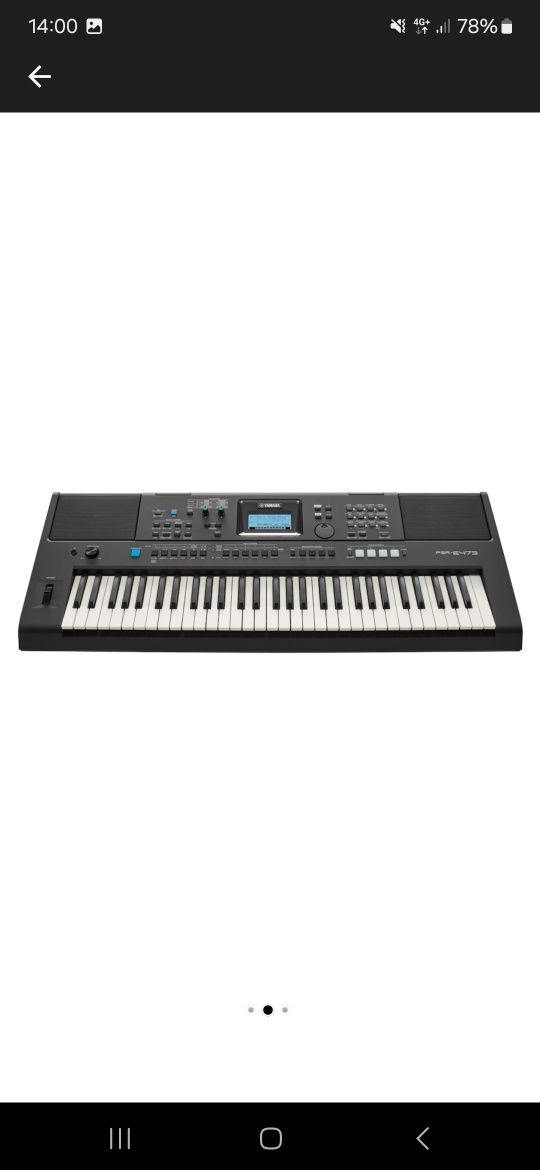 Vând orga yamaha psr e473