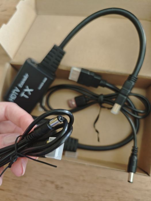 HDTV Extender TX/RX комплект (Cat5E/6-568B)