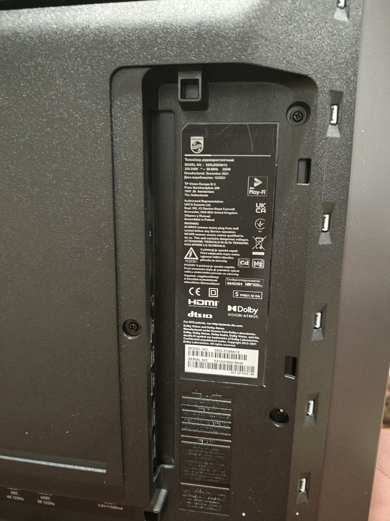 Televizor Philips AmbilightOLED 55OLED856, 139cm,PLACA DE BAZA DEFECTA