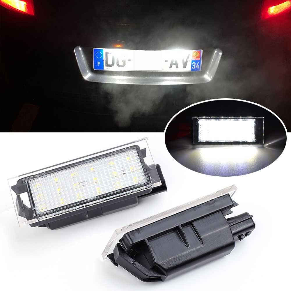 LED плафони регистрационен номер Mercedes Opel Nissan Renault Dacia