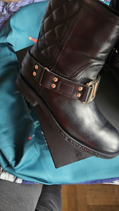 Ghete negre Love Moschino, 40