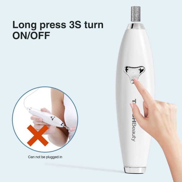 Електрическа пила за нокти TOUCHBeauty 6 в 1,магнитен калъф,акумулатор