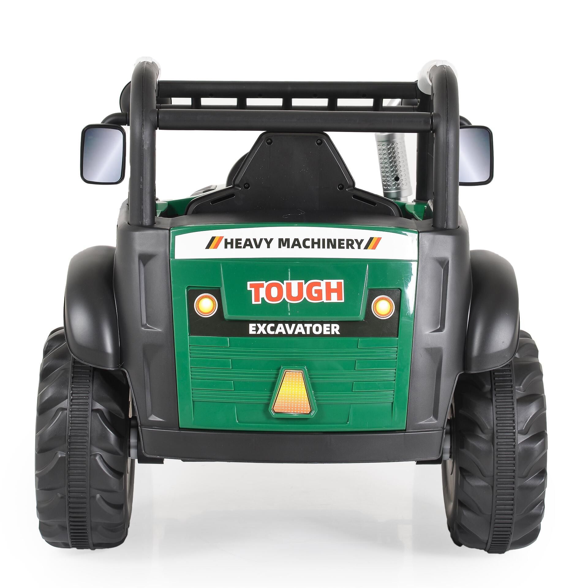 Акумулаторен трактор harvest hsd-6602 зелен