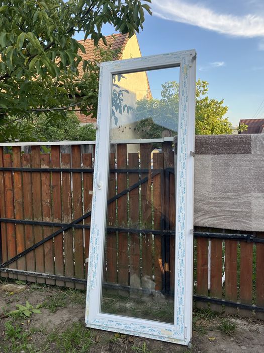 Sima nyílós termopan ajtó/ ușă termopan cu deschidere simplă