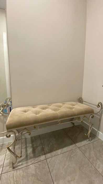 Банкетка кованный