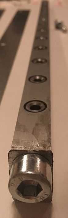 Sablon mobilier PAL 18mm L=480mm pentru ericsoane gauri 5mm sistem 32