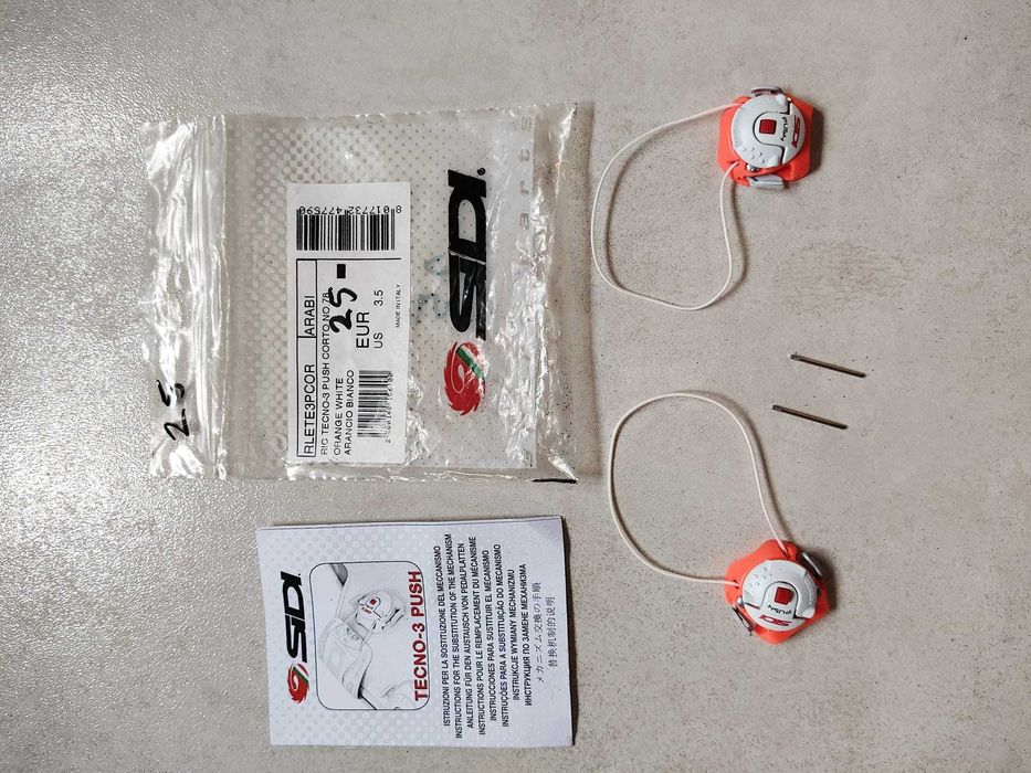 Sidi Fasteners Tecno 3 Push Sireturi Inchideri