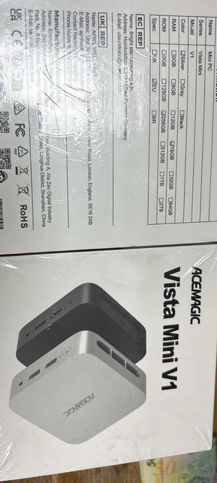 Mini pc Intel Vista mini V1 N150 procesor 32Gb ram 2 TB ssd