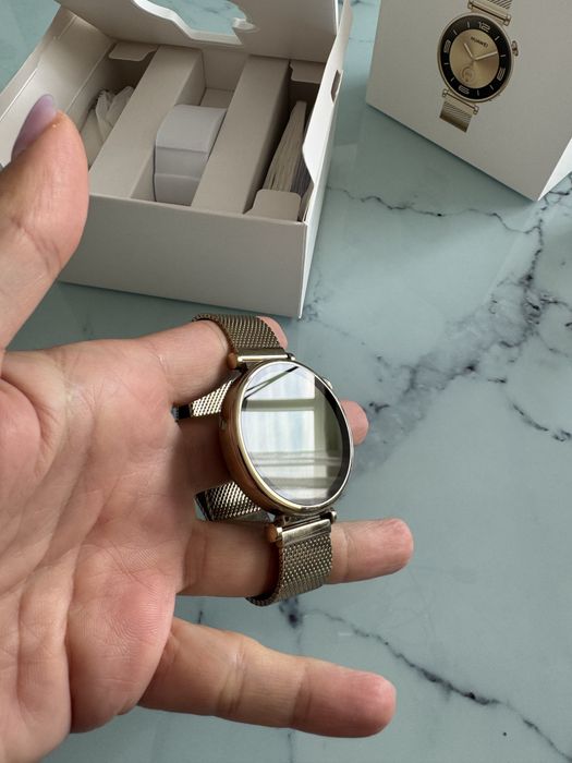 Huawei GT 4 gold milanese dama