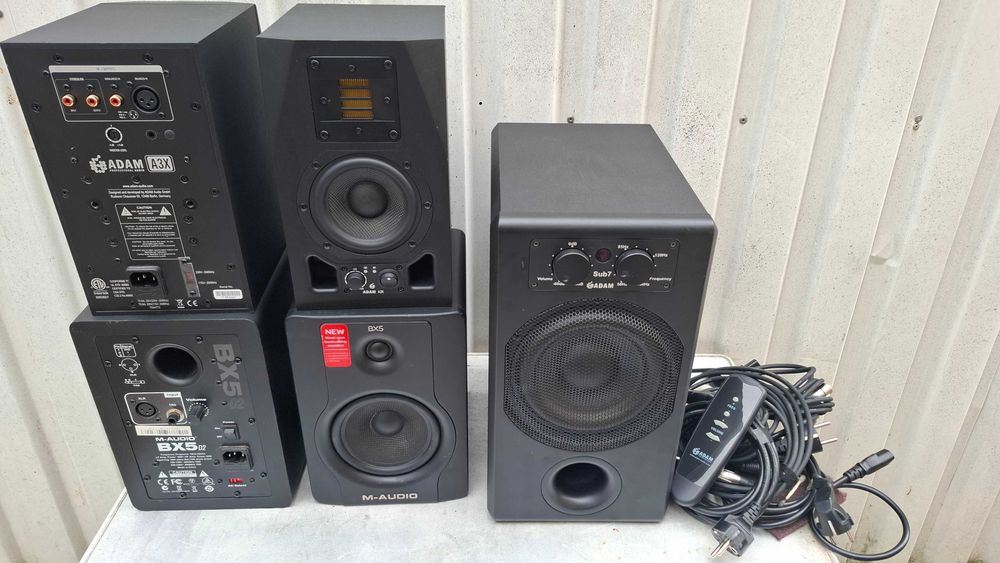 sistem boxe active  trepied subwoofer mixer activ 1000w