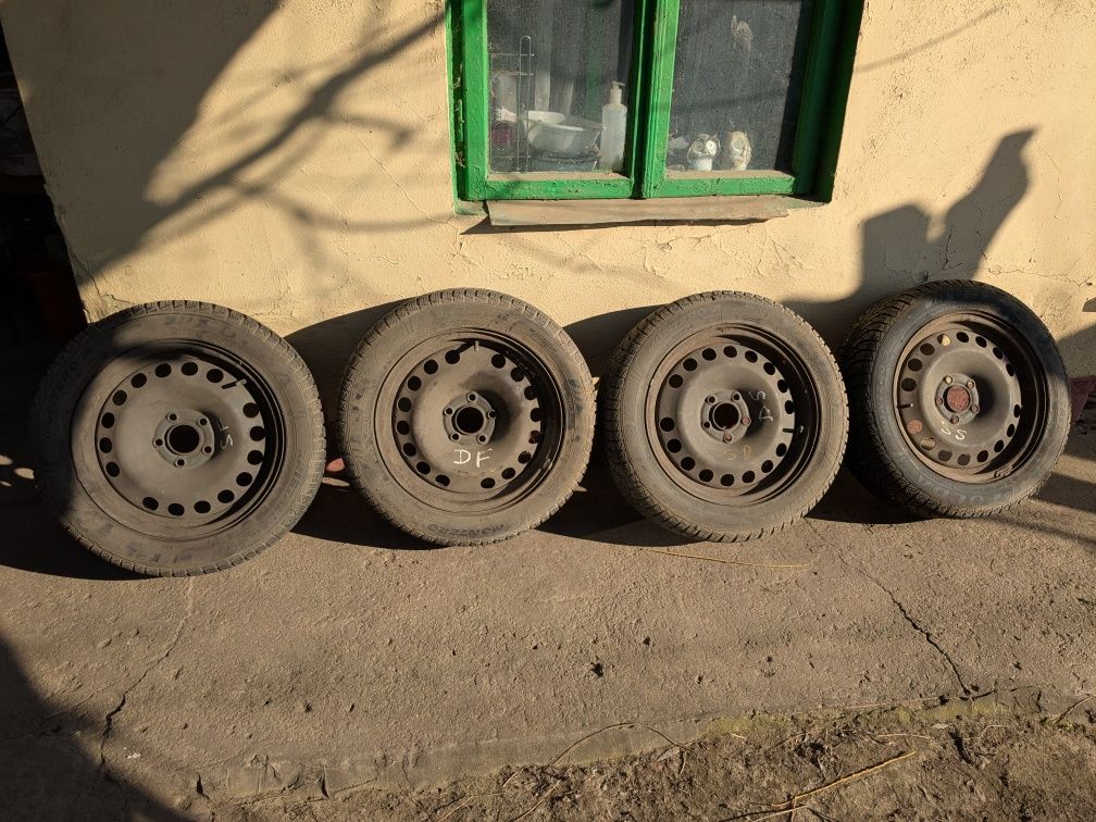 Jante tabla cu anvelope iarnă