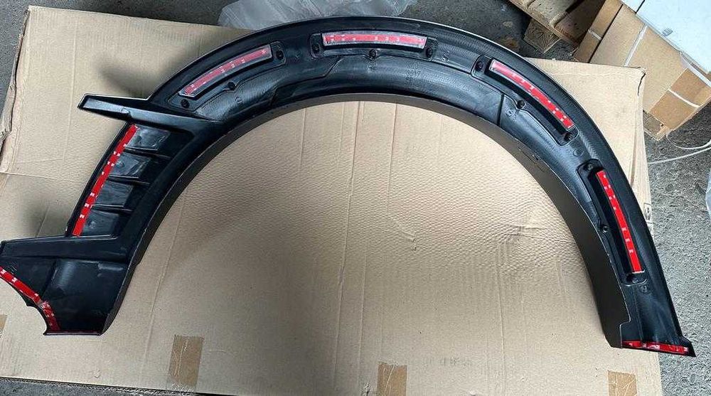 Overfendere aparatori noroi din ABS Mitsubishi Triton L200 anii 2015+
