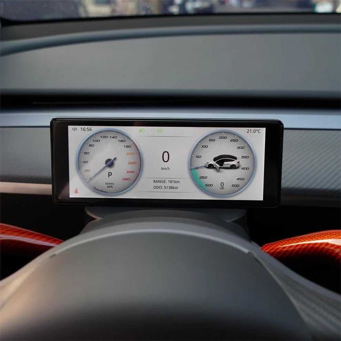 Дигитален километраж 6.86″ + CarPlay за Tesla Model 3 Highland