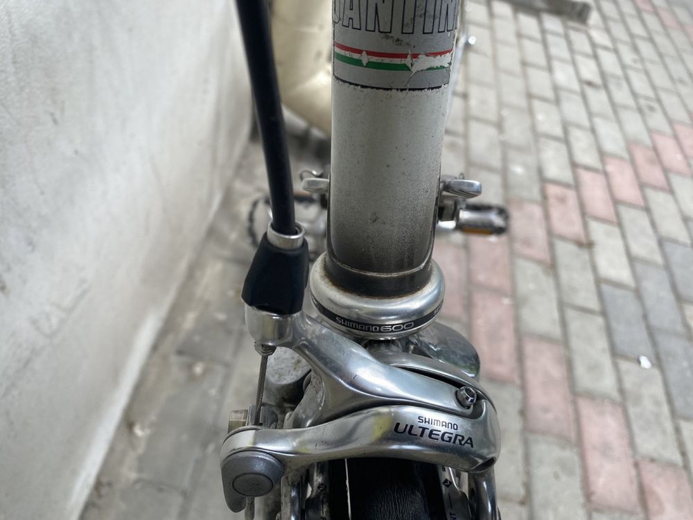 Колело Шосеен велосипед Santini shimano 600