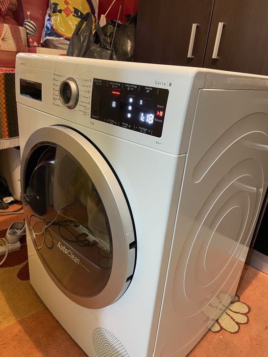 Uscator cu pompa de csldura bosch clasa energetica A ++