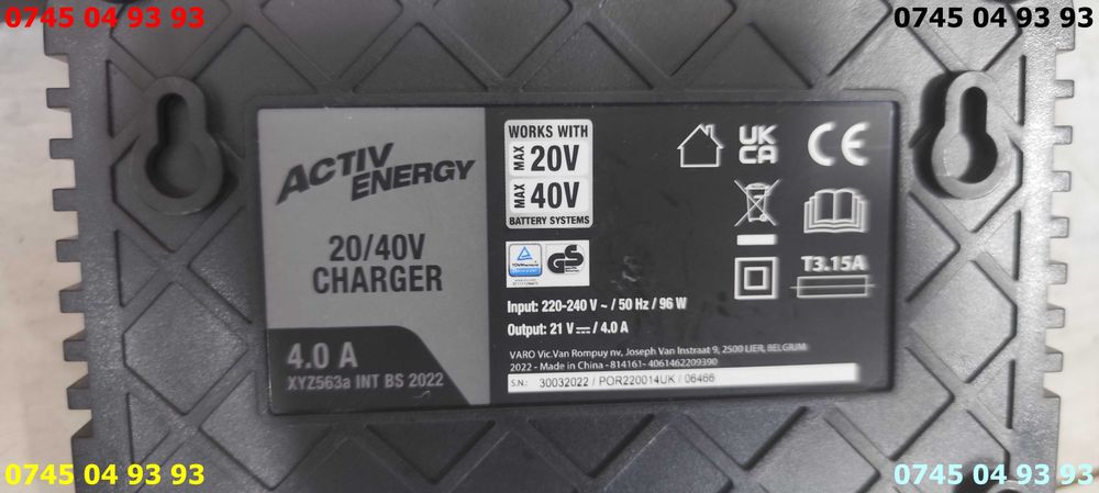 incarcator ferex activ energy 20v 40v XY563a 4A NOI cu proba