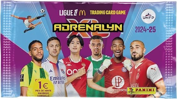 48 cartonase Panini Adrenalyn Ligue 1 2024-2025