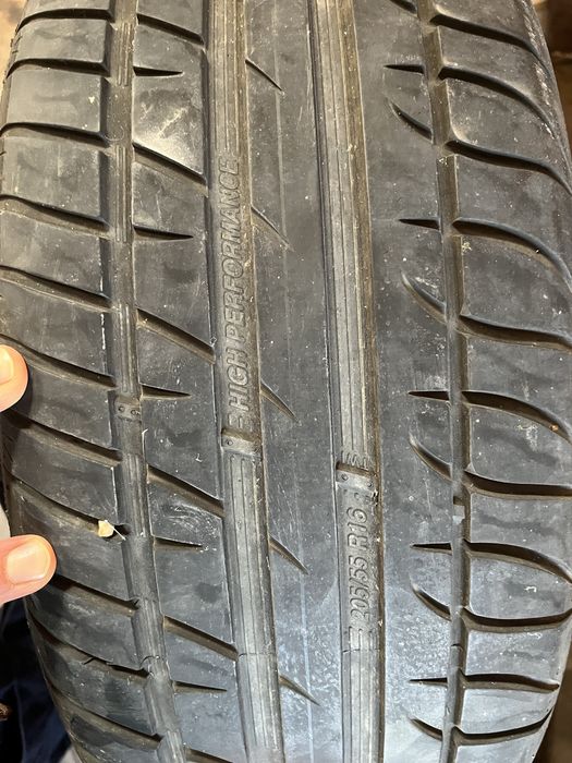 Jante cu cauciucuri vara Audi 16’