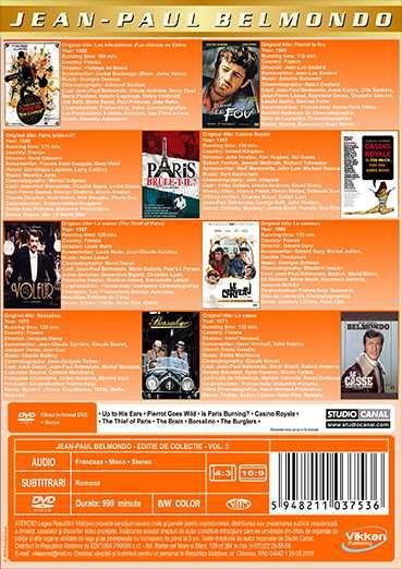 Jean-Paul Belmondo Colectie Volumul 3 - subtitrat romana
