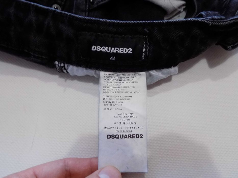 дънки dsquared2 панталон долнище джинси оригинални мъжки размер 44/46