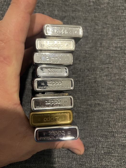 Colectie brichete zippo