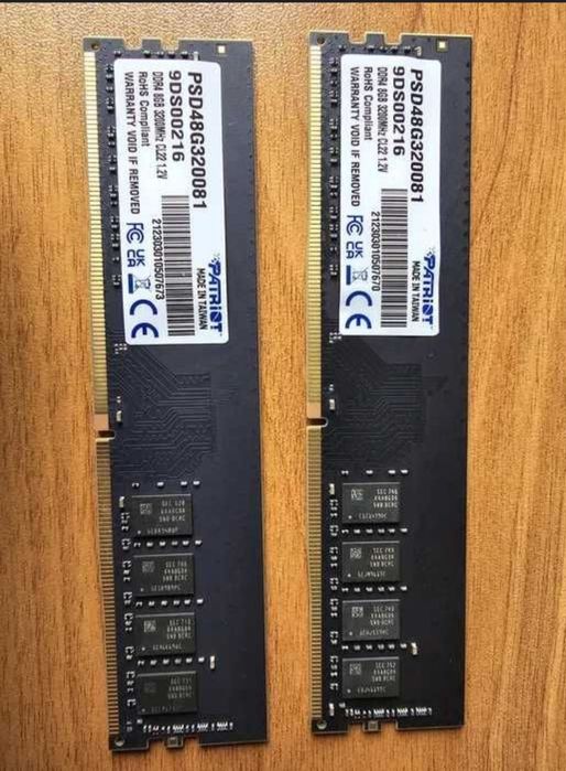 Оперативная память DDR4 8Gb 3200Mhz