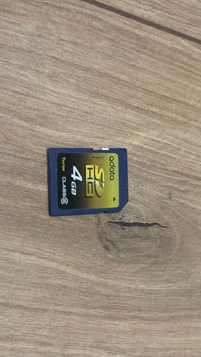Card SDHC ADATA 4GB – Class 6 Turbo, folosit, funcțional