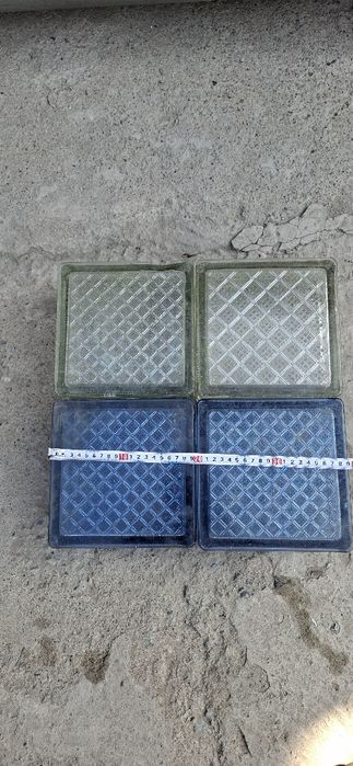 Стекляные кирпичи для бани СССР
