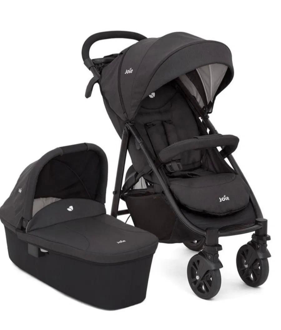Коляска Joie, 2 в 1, есть каспи Red