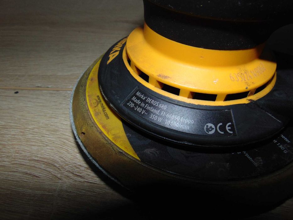 Mirka Deros 680 masina profesionala de slefuit