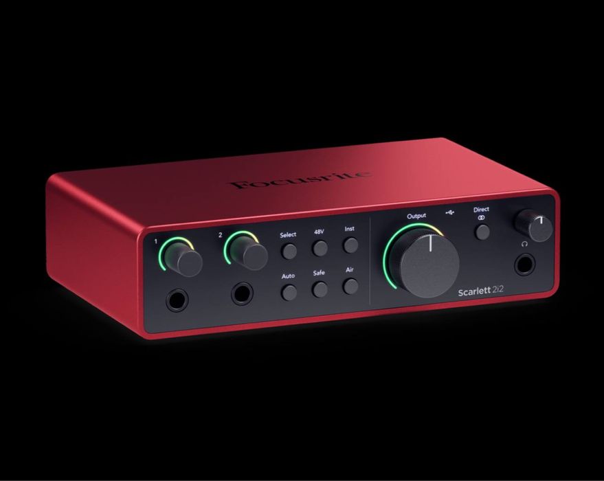 Focusrite Scarlett 2i2 4th Generation
