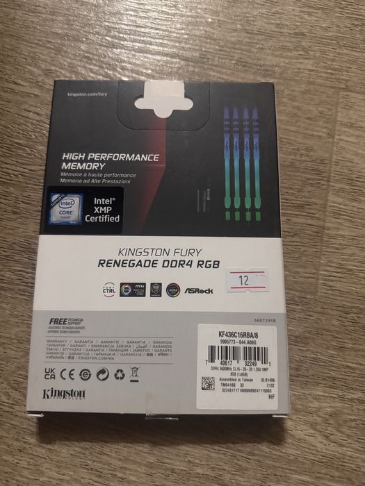 Оперативная память DDR4 новые