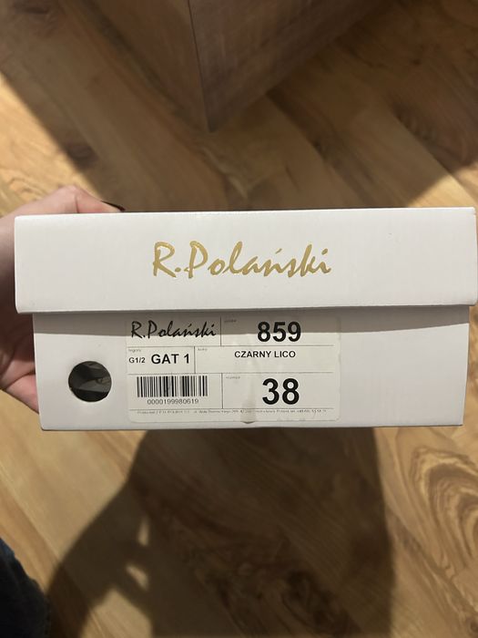 Обувки на висок ток, R.Polanski, естествена кожа