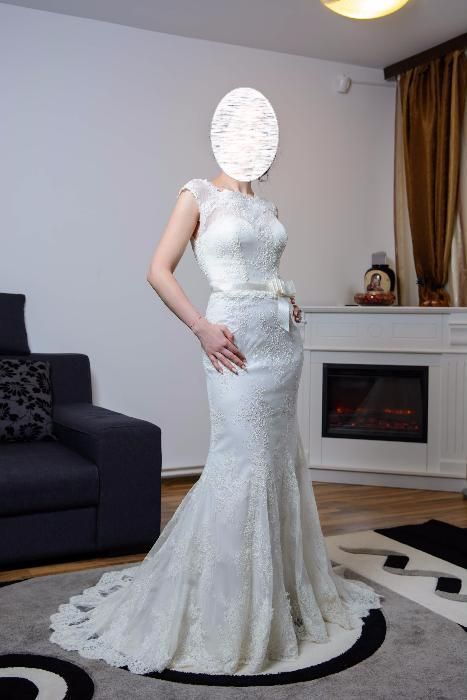 Rochie de mireasa Maya Fashion, colectia Exclusiv,impecabila,marimea S