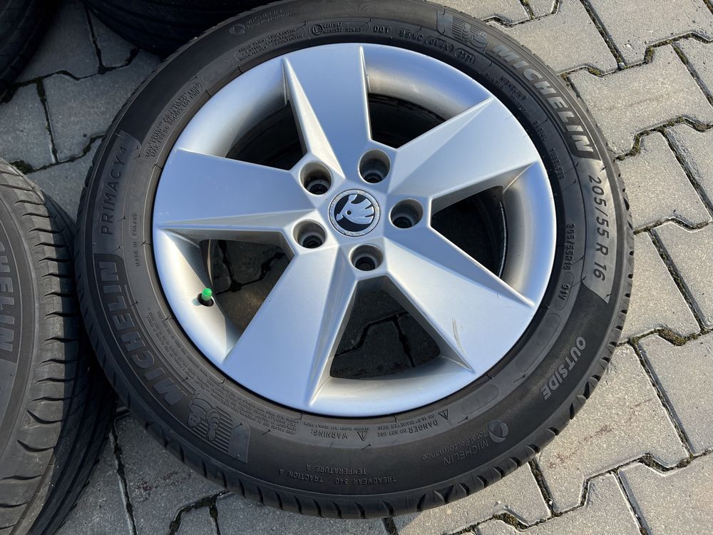 Set Jante Vara noi Octavia, Golf, Leon 205 55 16 Michelin Primacy 2022