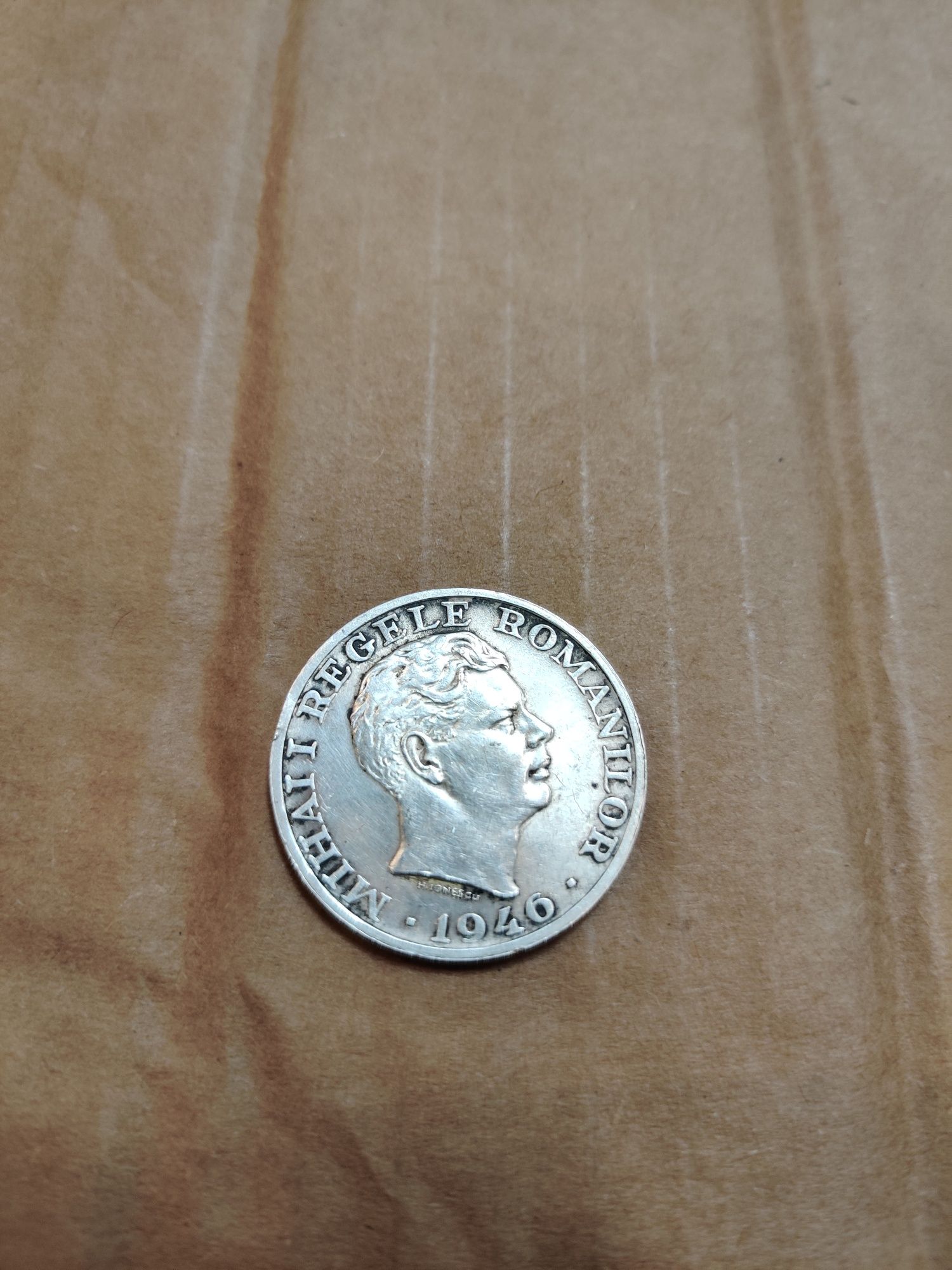 Moneda Argint anii 1946 Regele Mihai