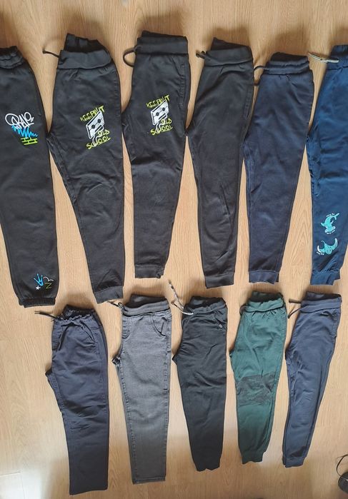 Спортни долници,дънки  размер 140-146