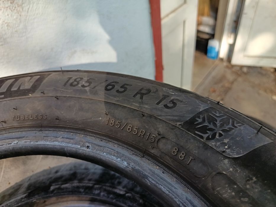 Anvelope MS iarna 185 65 15 Michelin 2022 6. 5mm