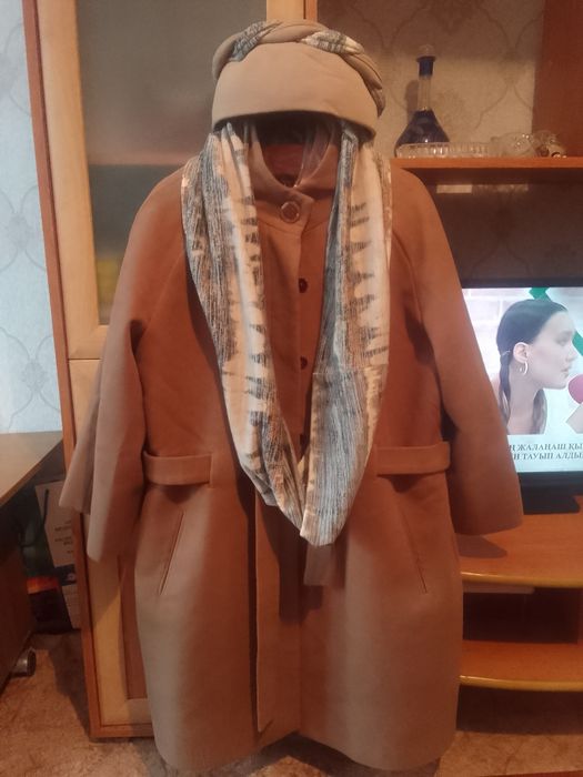 Пальто! Кашемир !54 размер!