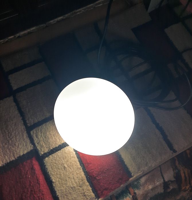 Bec led UF25, 36W, E27 CW, 80×250mm