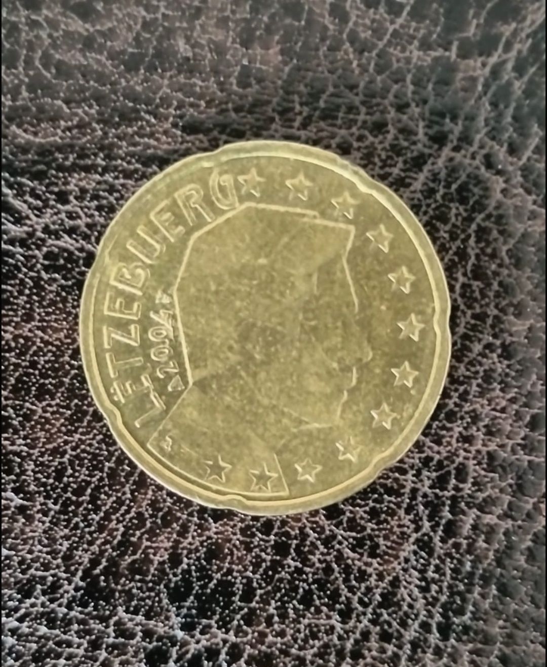 Vand moneda, 20 euro cent, 2004, 100 euro.