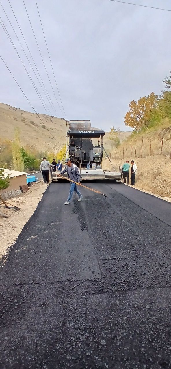 Asfalt yotqizish xizmati