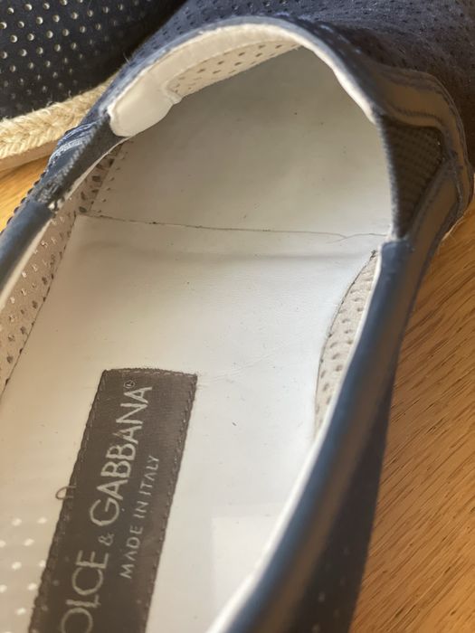 Dolce & Gabana expadrile marimea 39