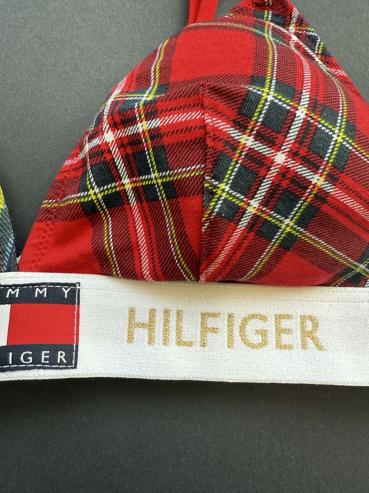 Сутиен със закачлив десен Tommy Hilfiger /S/