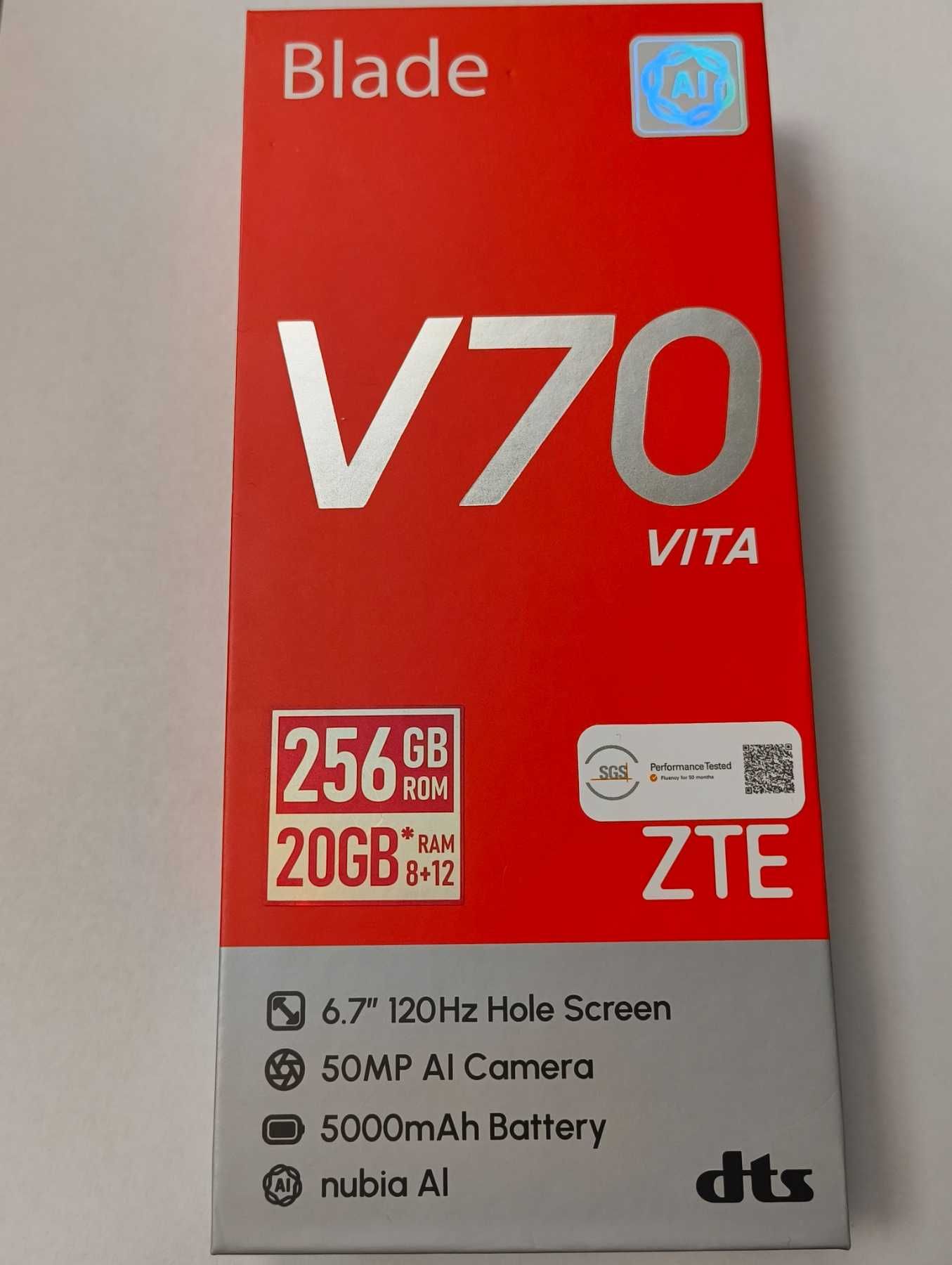 ***МОЩНА МАШИНА*** ZTE Blade V70 Vita 256GB / 20 RAM