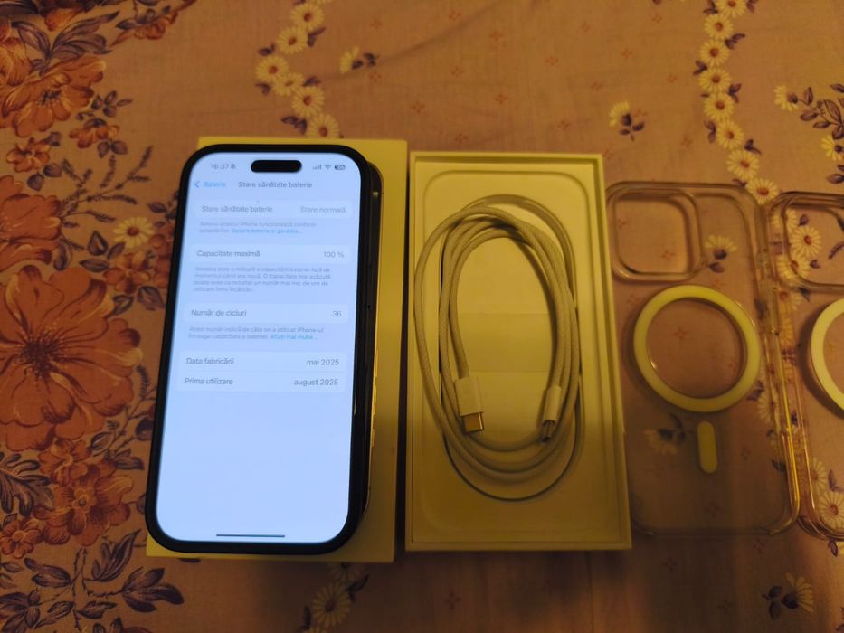 Vand iphone 16 pro de 128 gb