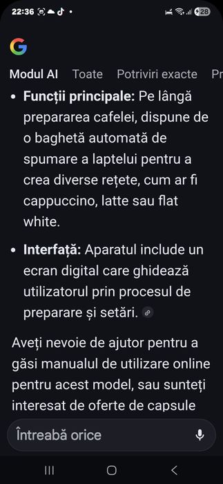 Expresor capsule  Nespresso Creatista plus